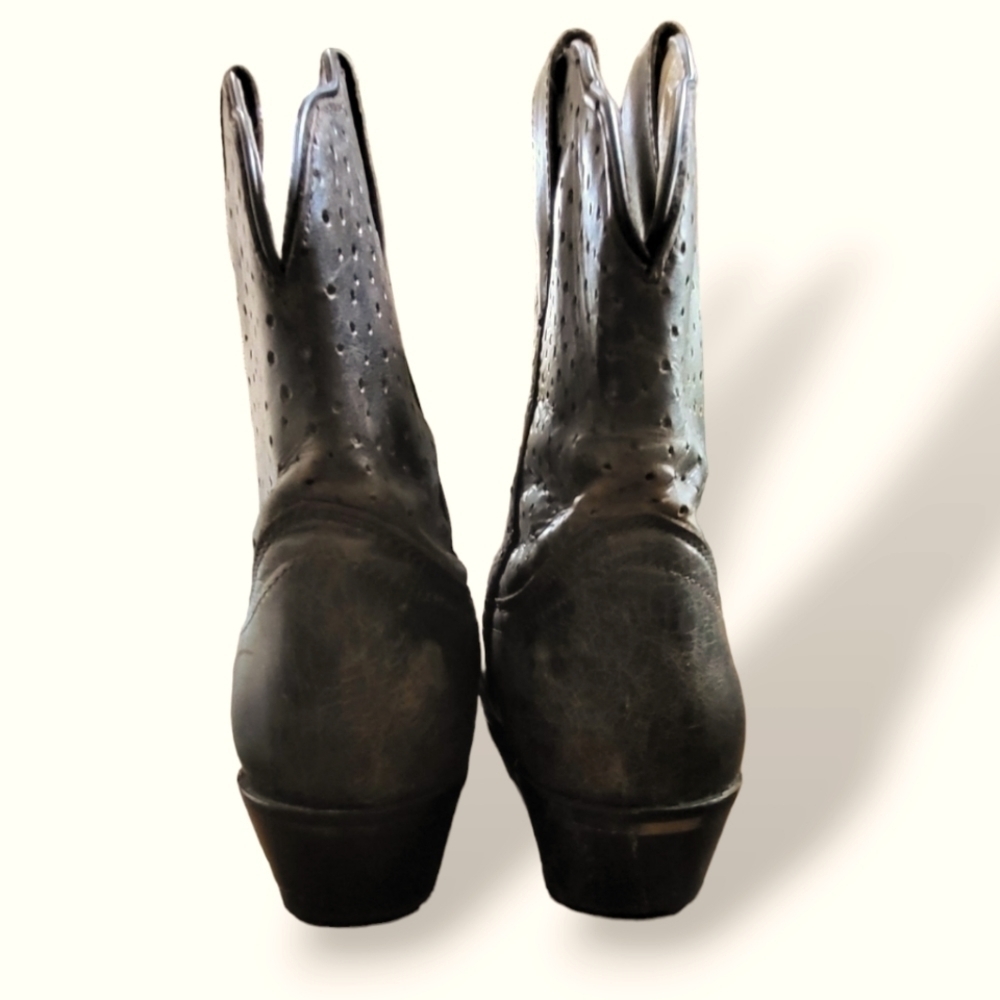 Smoky Mountain Distressed Leather Boots 8 - Picture 2 of 7